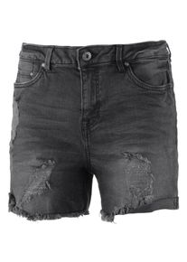 Tom Tailor, Damen Jeansshorts, Black Denim