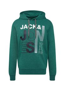 Jack & Jones JACK & JONES, Herren Sweatshirt 'JCOTILLY SWEAT HOOD', Dunkelgrün