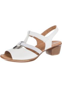 Ara, Damen Riemchensandaletten 'Lugano', Wei&szlig;