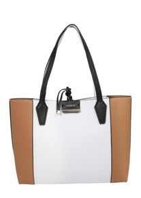 Guess, Damen Shopper 'BOBBI INSIDE OUT TOTE', Cognac / Weiß