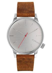 Komono, Damen Uhr 'Winston Walnut KOMW2103', Braun / Silber / Weiß