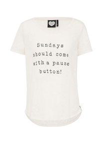 Catwalk Junkie, Damen T-Shirt 'PAUSE', Rosa