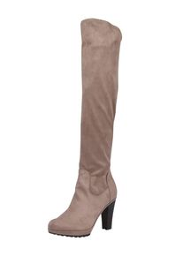 Bugatti, Damen Overknee, Taupe