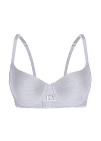 Sassa Mode Sassa, Damen BH 'Pure Stripe', Taubenblau / Weiß