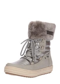 Tom Tailor, Damen Winterstiefel, Hellgrau