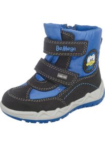 BE MEGA, Winterstiefel 'TEX', Blau / Schwarz