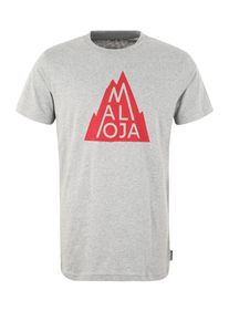 maloja, Herren Sportshirt 'ChristianM.', Grau / Rot