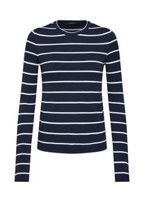 Véro Moda VERO MODA, Damen Shirt 'PERL ABHY', Nachtblau / Weiß