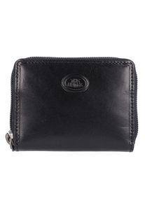 The Bridge, Herren Story Uomo Visitenkartenetui Leder 11 cm, Schwarz