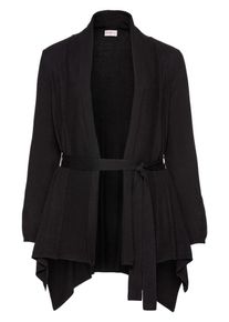 sheego Style, Damen Cardigan, Schwarz