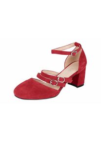 Heine, Damen Pumps, Rot