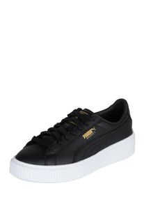 Puma, Damen Sneaker 'Basket Platform Core', Schwarz