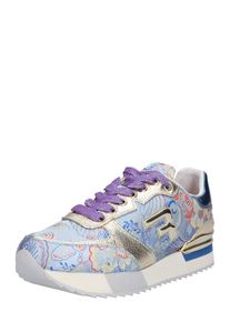 Replay, Damen Sneaker 'WOLLWOOD', Blau / Hellblau / Gold