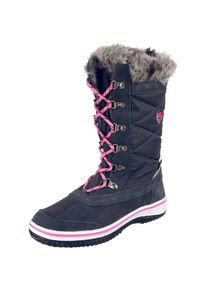 Trollkids, M&auml;dchen Winterstiefel 'HOLMENKOLLEN', Marine / Pink