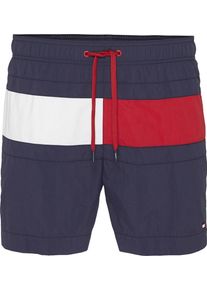 Tommy Hilfiger, Herren Bademode, Navy / Rot / Weiß