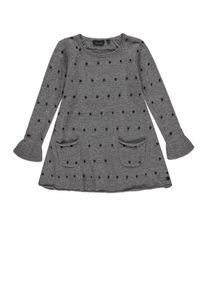 Marc O'Polo Junior Marc O'Polo Junior, Mädchen Kleid, Graumeliert / Schwarz