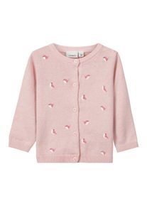 name it, M&auml;dchen Strickjacke, Hellpink