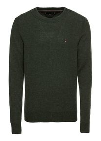 Tommy Hilfiger, Herren Pullover 'SOFT WOOL CNECK', Khaki
