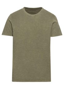 Selected Homme, Herren T-Shirt 'SHHBEN OVERDYE SS O-NECK TEE NOOS', Oliv