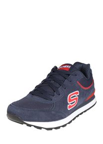 Skechers, Herren Sneaker, Navy / Rot / Wei&szlig;