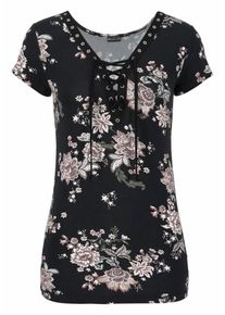 Laura Scott, Damen T-Shirt, Schwarz