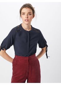 Véro Moda VERO MODA, Damen Bluse 'VMCILLE BOCA 2/4 TOP WVN', Nachtblau