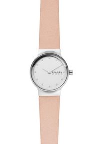 Skagen, Damen Quarzuhr 'Freja', Altrosa / Weiß