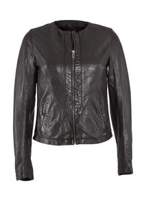 Maze, Damen Lederjacke 'Pikine', Schwarz