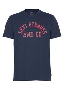 Levi's LEVI'S, Herren T-Shirt 'Graphic', Indigo / Rot / Weiß