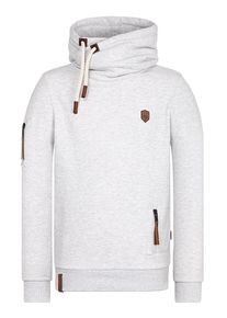 Naketano, Herren Kapuzenpullover 'Pimp', Hellgrau
