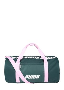 Puma, Damen Sporttasche 'WMN Core Barrel', Smaragd / Hellpink / Weiß