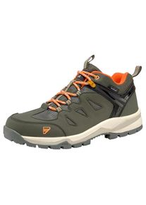 Icepeak, Herren Outdoorschuh 'Akure M', Dunkelgr&uuml;n / Orange