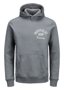 Jack & Jones JACK & JONES, Herren Sweatshirt, Graumeliert / Weiß