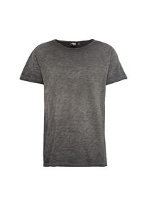 Urban Classics, Herren T-Shirt 'Cold Dye Slub', Anthrazit