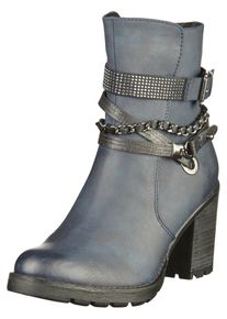 Marco Tozzi, Damen Stiefelette, Taubenblau