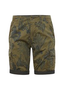 INDICODE JEANS, Herren Shorts 'Prince Albert', Dunkelgrün