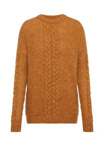 Vila, Damen Oversize Pullover 'VISAGA KNIT', Senf
