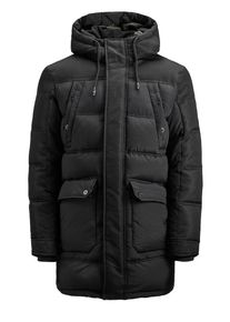 Jack & Jones JACK & JONES, Herren Parka, Schwarz