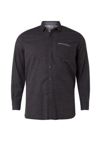 Tom Tailor, Herren Hemd, Grau / Schwarz