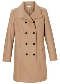 sheego Class, Damen Kurzmantel, Camel