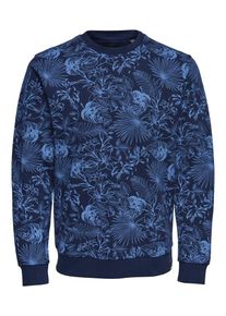 Only & Sons Only & Sons, Herren Sweatshirt, Dunkelblau