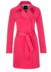 s.Oliver BLACK LABEL, Damen Kurzmantel im cleanen Look, Pink