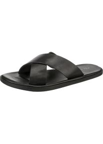 Pier One, Herren Pantoletten, Schwarz