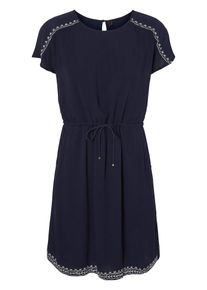 Véro Moda VERO MODA, Damen Kleid, Navy / Weiß