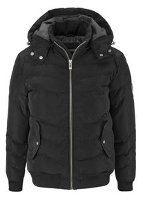 Bruno Banani, Herren Steppjacke, Schwarz