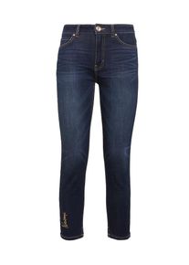 Tom Tailor, Damen Ankle Jeans 'NAOMI CAMPBELL', Dunkelblau