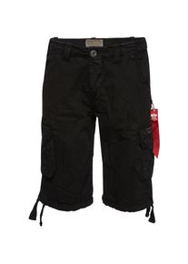 Alpha Industries, Herren Shorts 'Jet', Schwarz