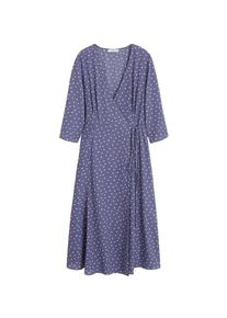 Mango, Damen Kleid 'Julie', Helllila / Weiß