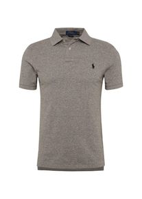 Polo Ralph Lauren, Herren Poloshirt 'SS SLIM FIT-SHORT SLEEVE-KNIT', Grau