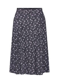 Object, Damen Rock 'OBJMARY MW SKIRT', Blau / Lila